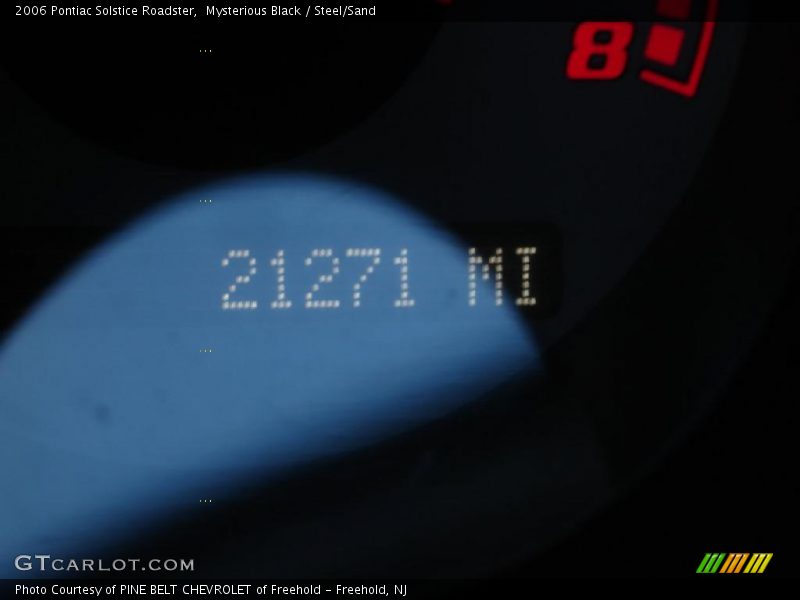 Mysterious Black / Steel/Sand 2006 Pontiac Solstice Roadster