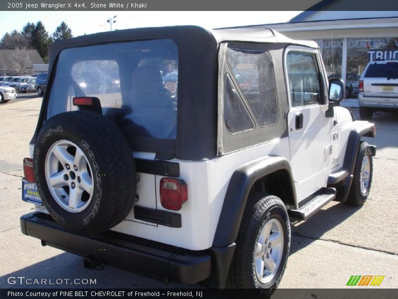 Stone White / Khaki 2005 Jeep Wrangler X 4x4