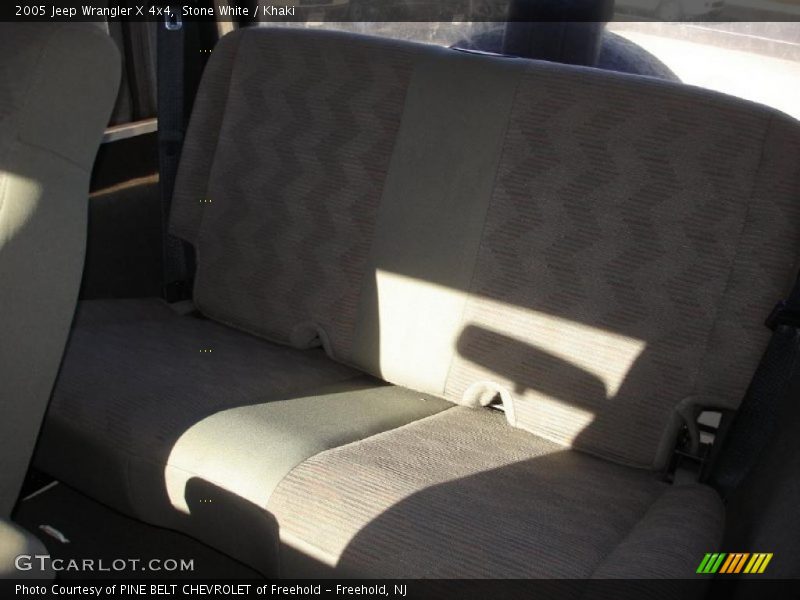 Stone White / Khaki 2005 Jeep Wrangler X 4x4