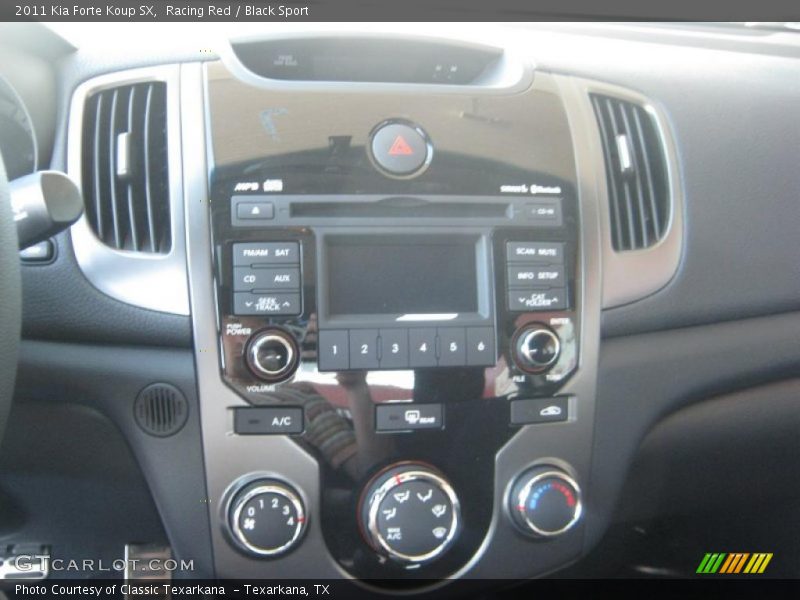 Controls of 2011 Forte Koup SX