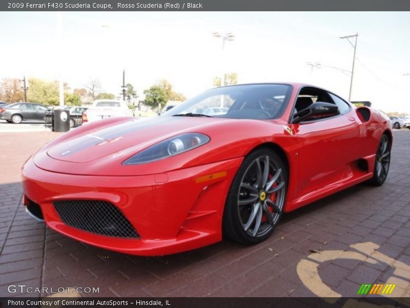 Front 3/4 View of 2009 F430 Scuderia Coupe