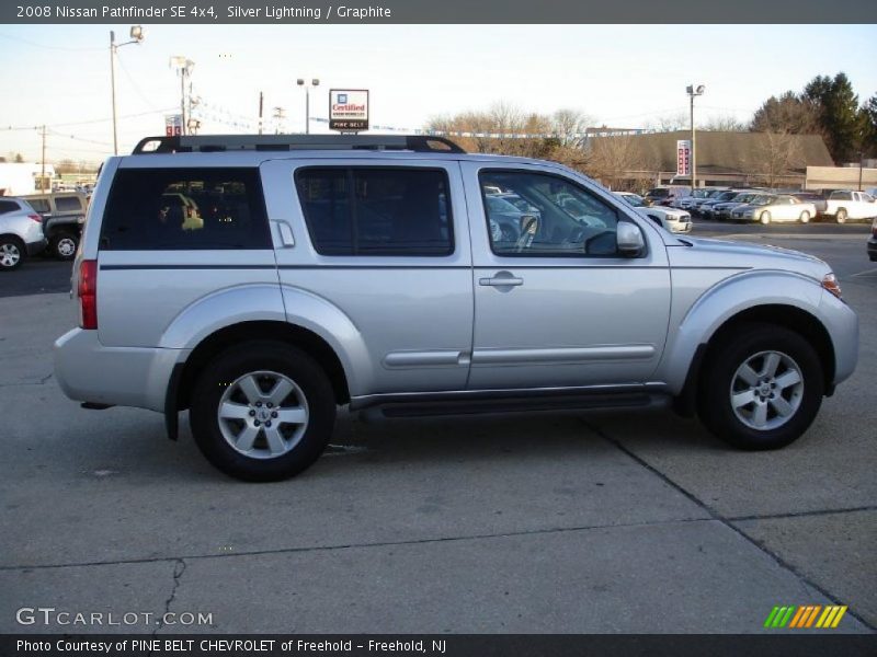 Silver Lightning / Graphite 2008 Nissan Pathfinder SE 4x4