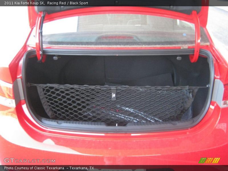 Racing Red / Black Sport 2011 Kia Forte Koup SX