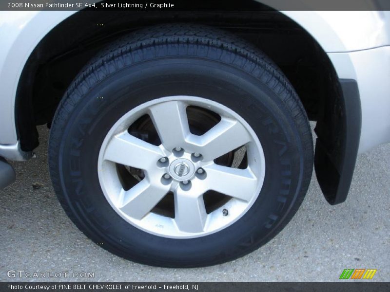Silver Lightning / Graphite 2008 Nissan Pathfinder SE 4x4