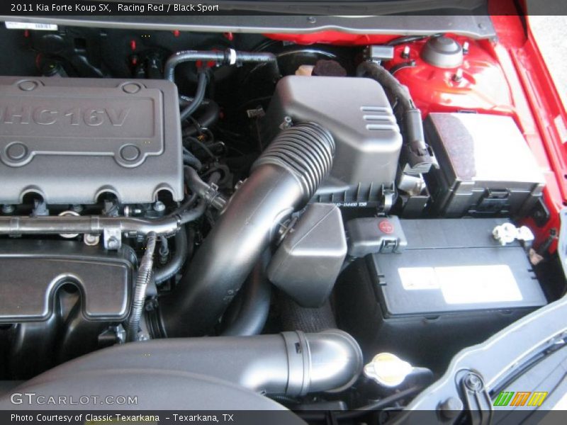  2011 Forte Koup SX Engine - 2.4 Liter DOHC 16-Valve CVVT 4 Cylinder