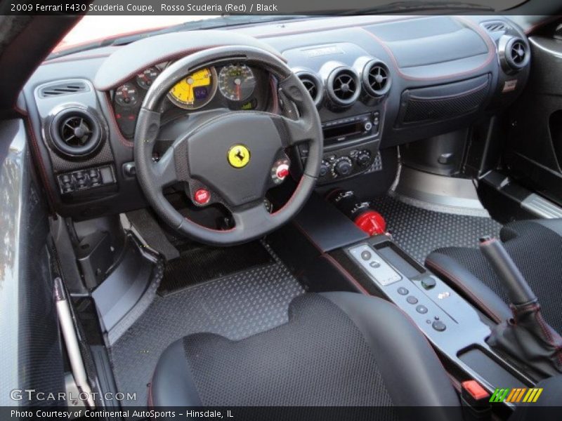 Dashboard of 2009 F430 Scuderia Coupe