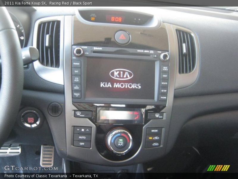 Controls of 2011 Forte Koup SX