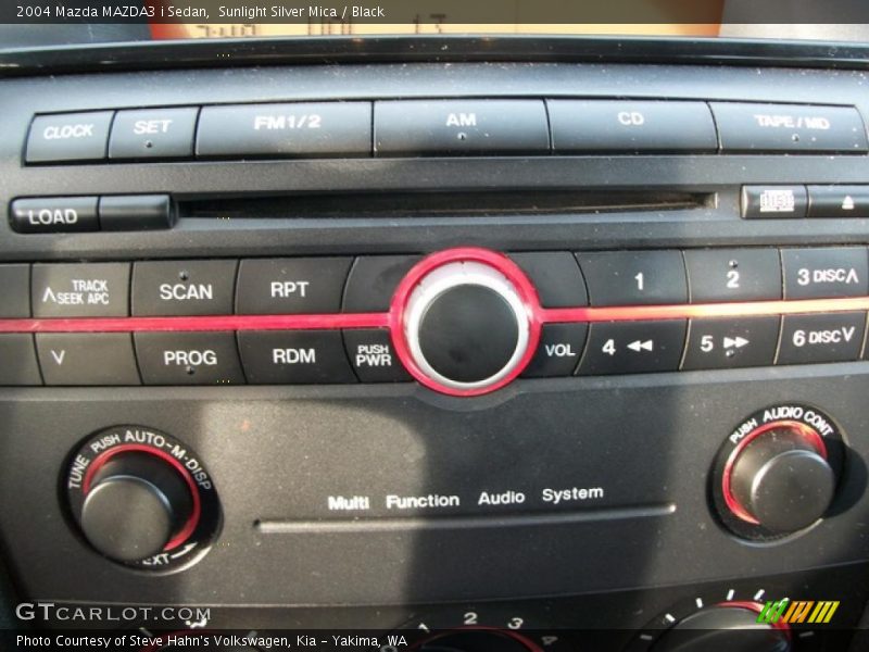 Sunlight Silver Mica / Black 2004 Mazda MAZDA3 i Sedan