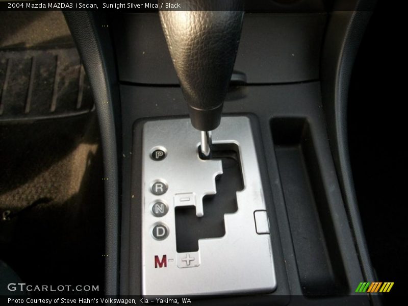 Sunlight Silver Mica / Black 2004 Mazda MAZDA3 i Sedan
