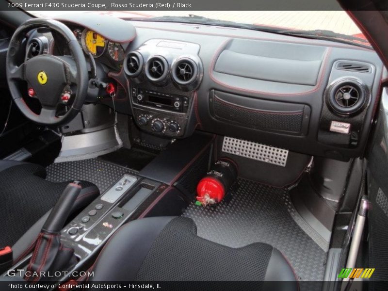 Dashboard of 2009 F430 Scuderia Coupe
