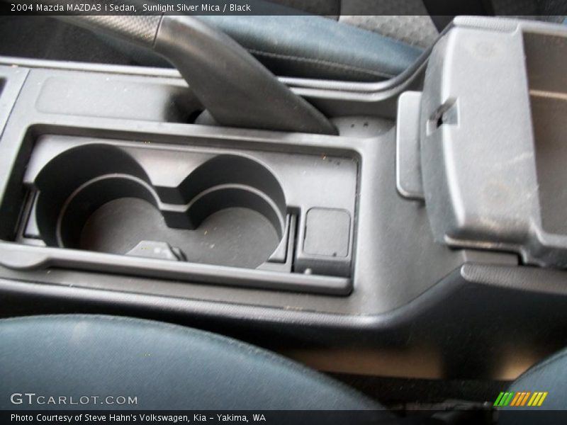 Sunlight Silver Mica / Black 2004 Mazda MAZDA3 i Sedan