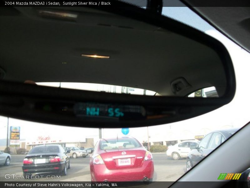Sunlight Silver Mica / Black 2004 Mazda MAZDA3 i Sedan