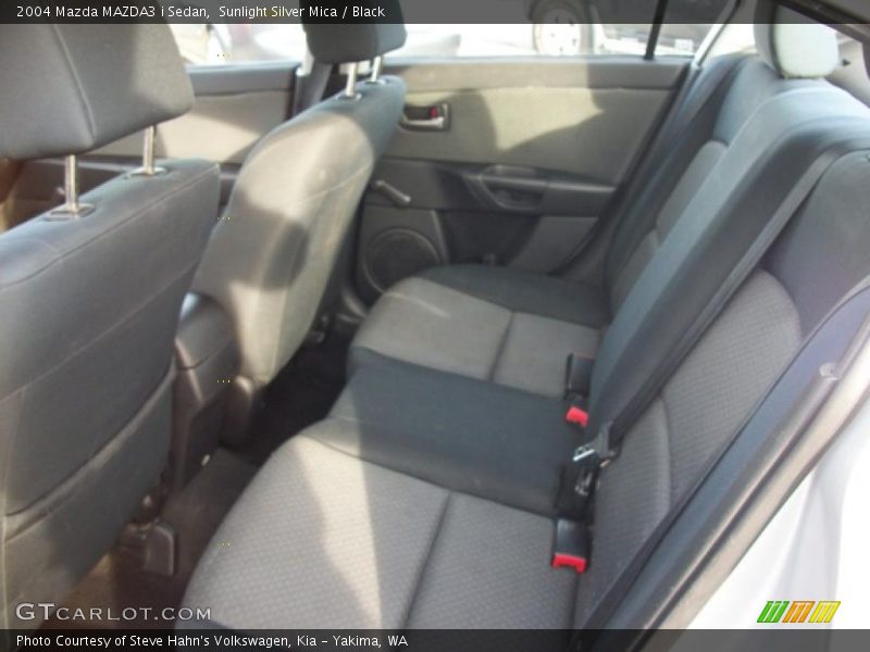 Sunlight Silver Mica / Black 2004 Mazda MAZDA3 i Sedan