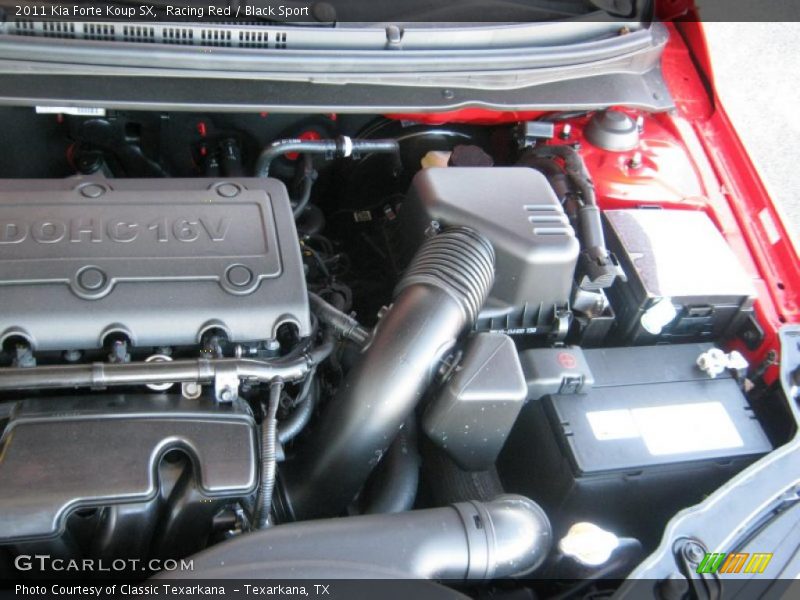  2011 Forte Koup SX Engine - 2.4 Liter DOHC 16-Valve CVVT 4 Cylinder
