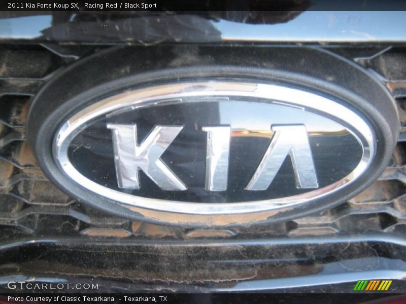 Racing Red / Black Sport 2011 Kia Forte Koup SX