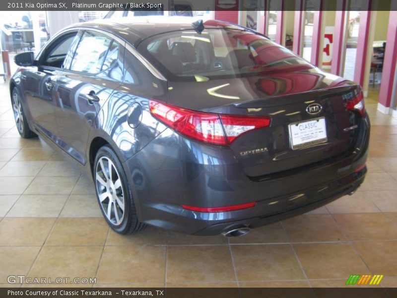 Platinum Graphite / Black Sport 2011 Kia Optima SX