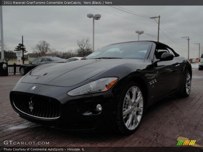 Nero (Black) / Nero 2011 Maserati GranTurismo Convertible GranCabrio