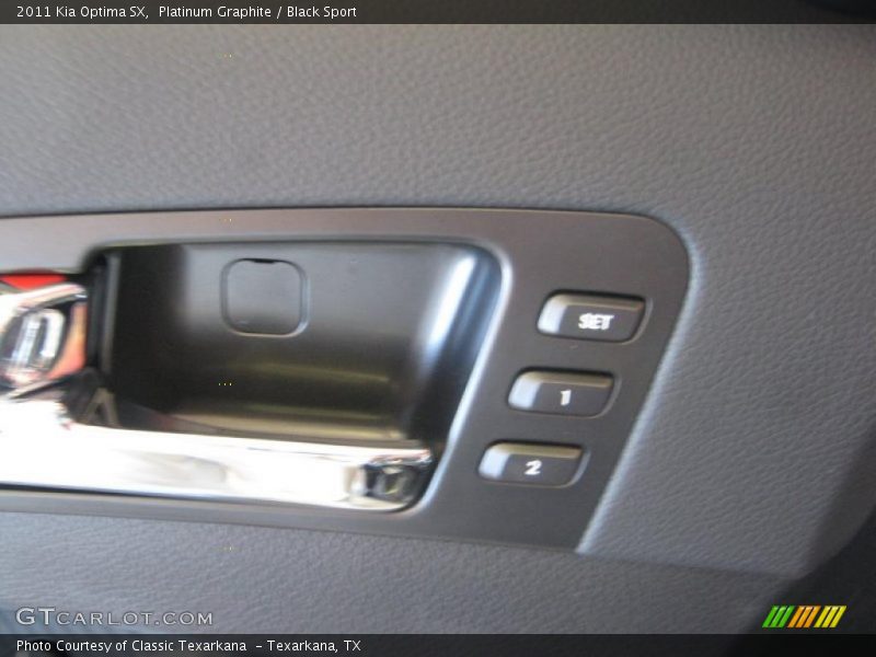 Platinum Graphite / Black Sport 2011 Kia Optima SX