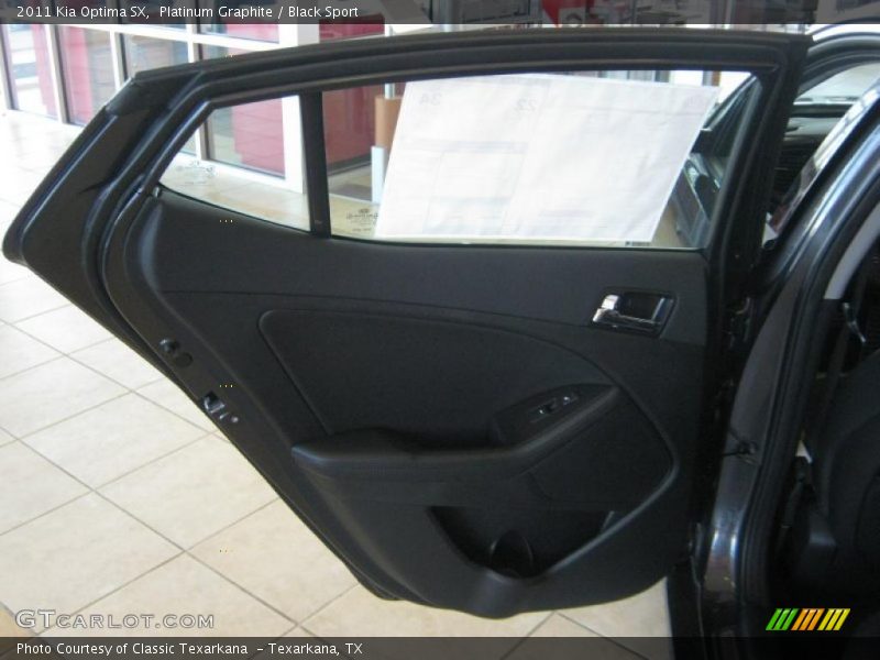Platinum Graphite / Black Sport 2011 Kia Optima SX
