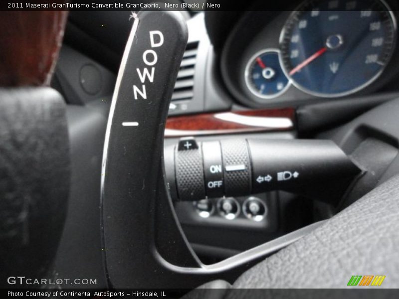  2011 GranTurismo Convertible GranCabrio 6 Speed ZF Paddle-Shift Automatic Shifter