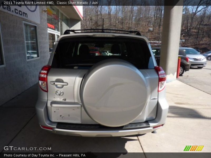 Classic Silver Metallic / Ash 2011 Toyota RAV4 Limited 4WD