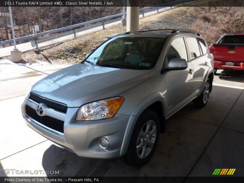 Classic Silver Metallic / Ash 2011 Toyota RAV4 Limited 4WD