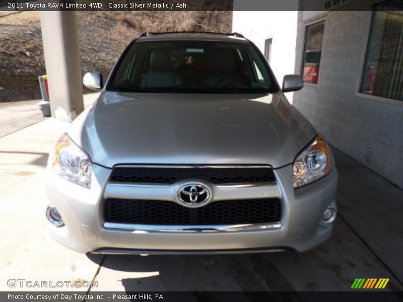 Classic Silver Metallic / Ash 2011 Toyota RAV4 Limited 4WD