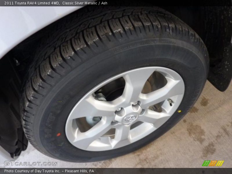 Classic Silver Metallic / Ash 2011 Toyota RAV4 Limited 4WD