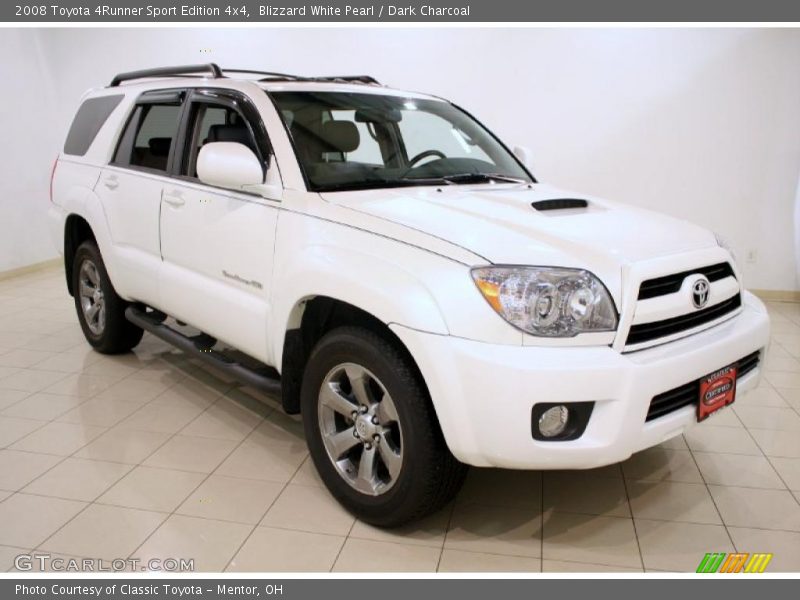 Blizzard White Pearl / Dark Charcoal 2008 Toyota 4Runner Sport Edition 4x4