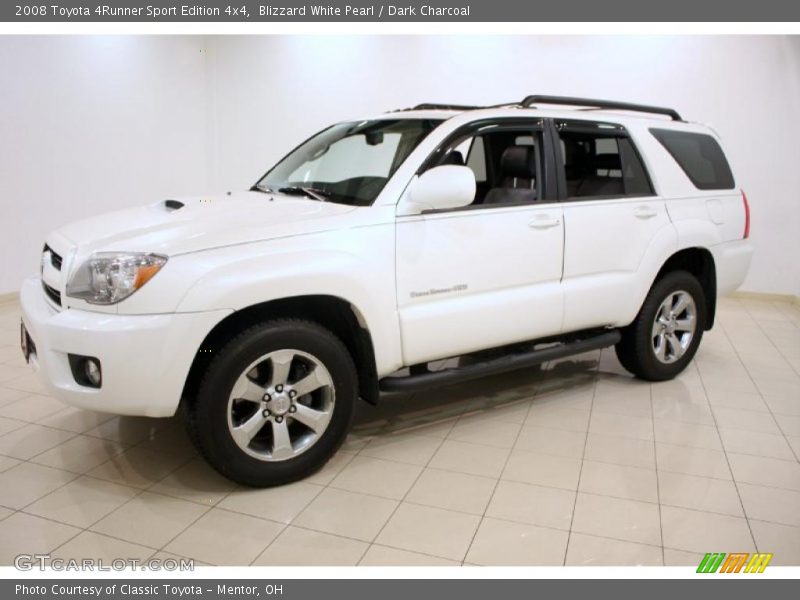 Blizzard White Pearl / Dark Charcoal 2008 Toyota 4Runner Sport Edition 4x4