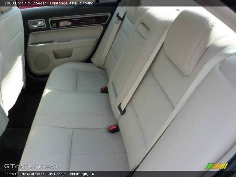 Light Sage Metallic / Sand 2008 Lincoln MKZ Sedan