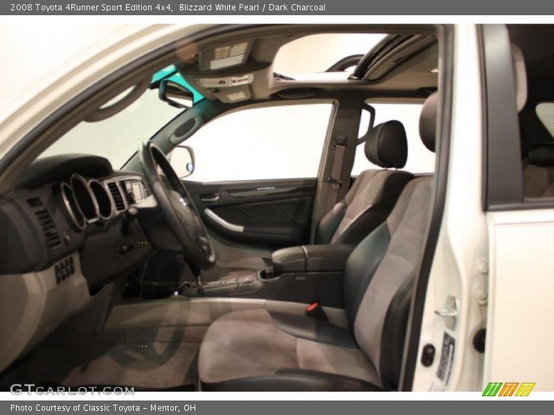Blizzard White Pearl / Dark Charcoal 2008 Toyota 4Runner Sport Edition 4x4