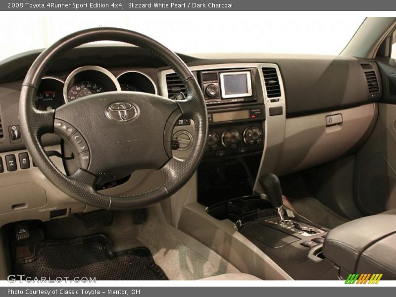 Blizzard White Pearl / Dark Charcoal 2008 Toyota 4Runner Sport Edition 4x4