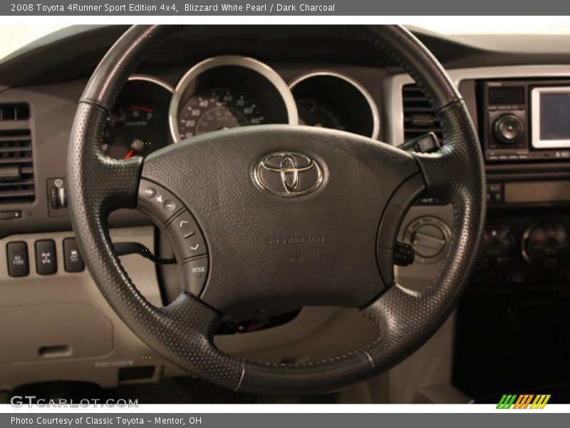 Blizzard White Pearl / Dark Charcoal 2008 Toyota 4Runner Sport Edition 4x4