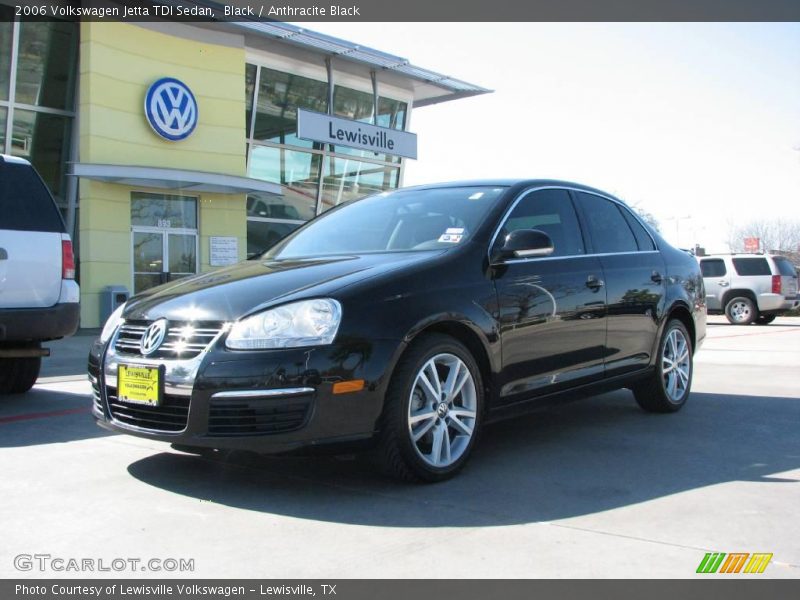 Black / Anthracite Black 2006 Volkswagen Jetta TDI Sedan