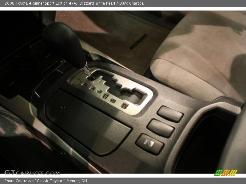 Blizzard White Pearl / Dark Charcoal 2008 Toyota 4Runner Sport Edition 4x4