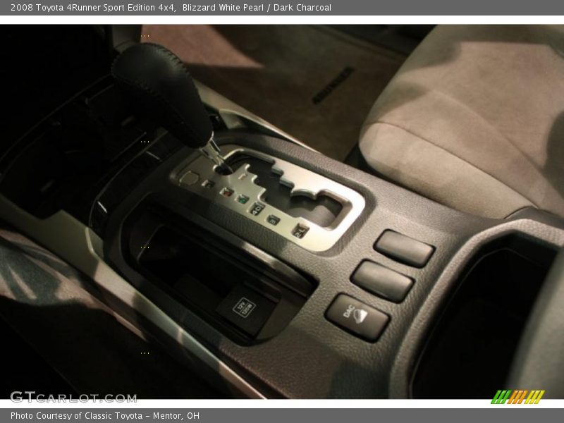 Blizzard White Pearl / Dark Charcoal 2008 Toyota 4Runner Sport Edition 4x4
