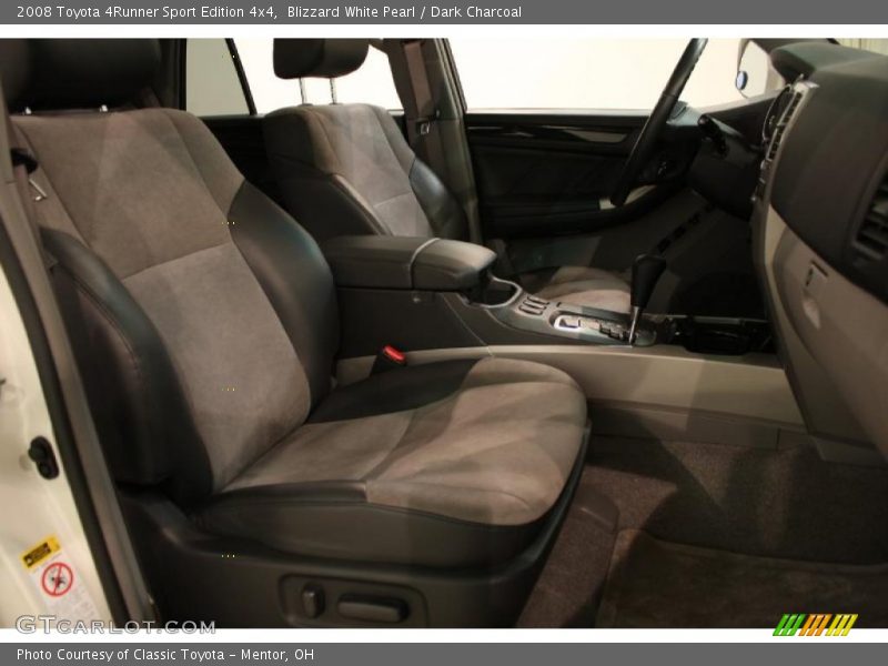 Blizzard White Pearl / Dark Charcoal 2008 Toyota 4Runner Sport Edition 4x4