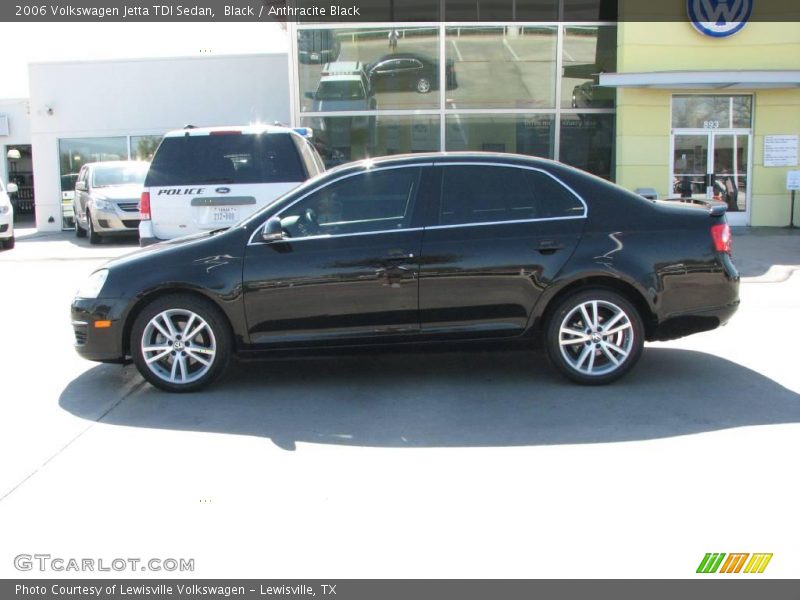 Black / Anthracite Black 2006 Volkswagen Jetta TDI Sedan