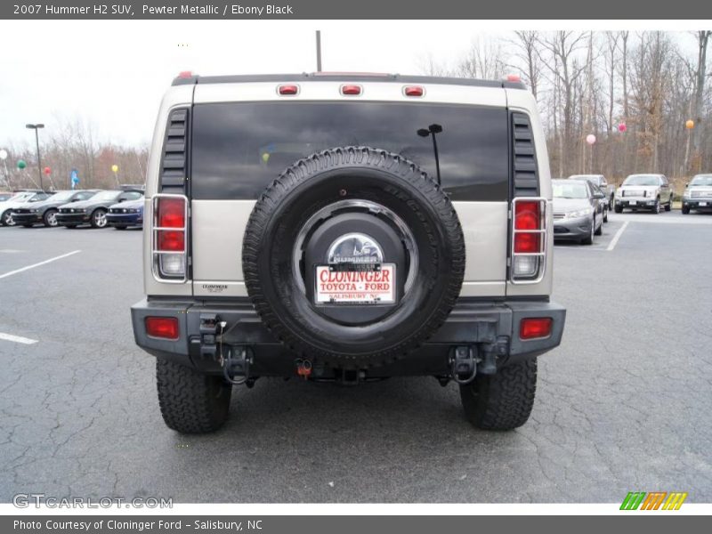 Pewter Metallic / Ebony Black 2007 Hummer H2 SUV