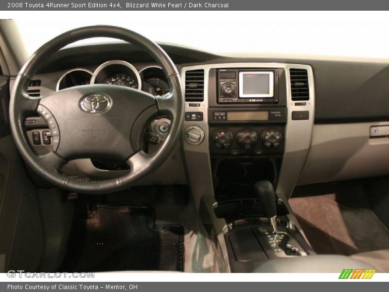 Blizzard White Pearl / Dark Charcoal 2008 Toyota 4Runner Sport Edition 4x4