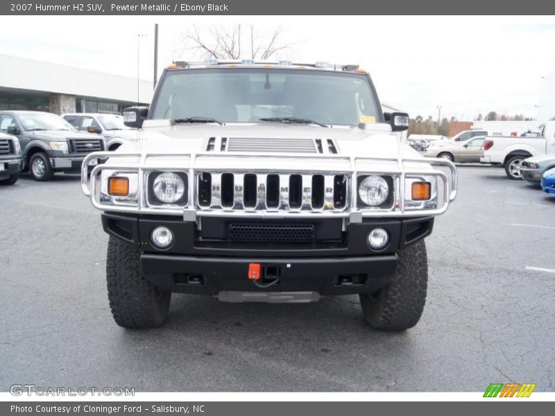 Pewter Metallic / Ebony Black 2007 Hummer H2 SUV