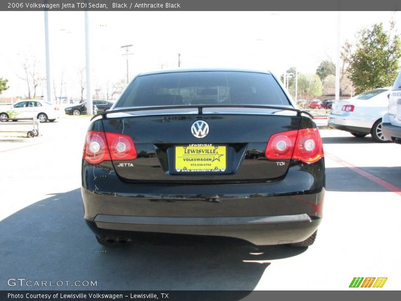 Black / Anthracite Black 2006 Volkswagen Jetta TDI Sedan