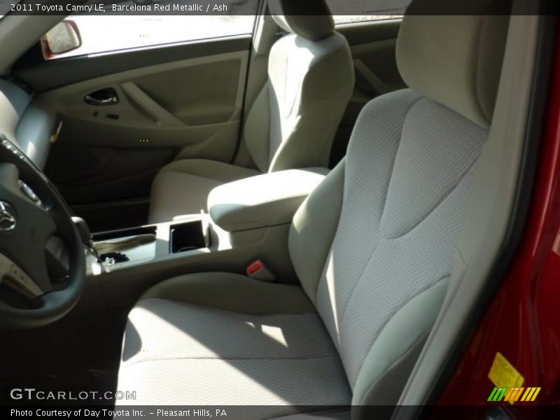 Barcelona Red Metallic / Ash 2011 Toyota Camry LE