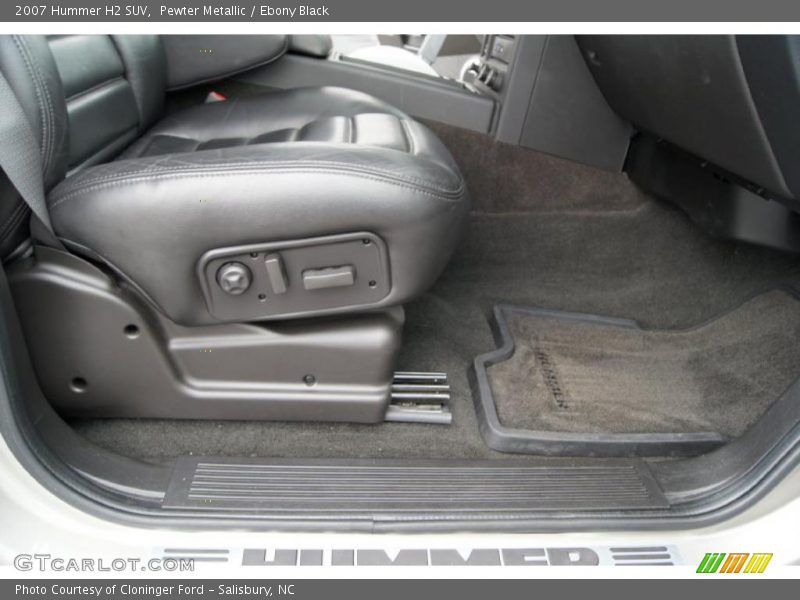 Pewter Metallic / Ebony Black 2007 Hummer H2 SUV