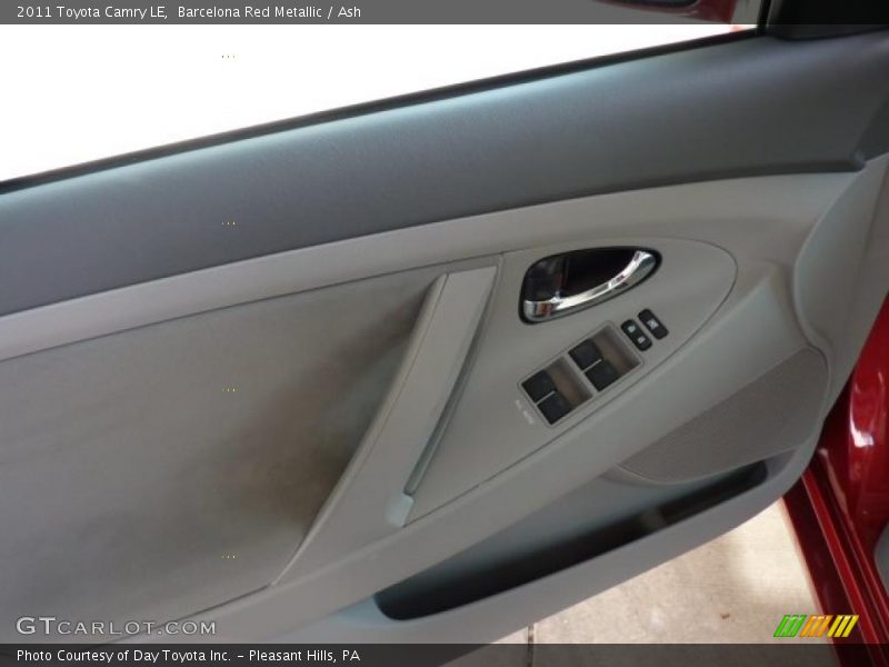 Barcelona Red Metallic / Ash 2011 Toyota Camry LE