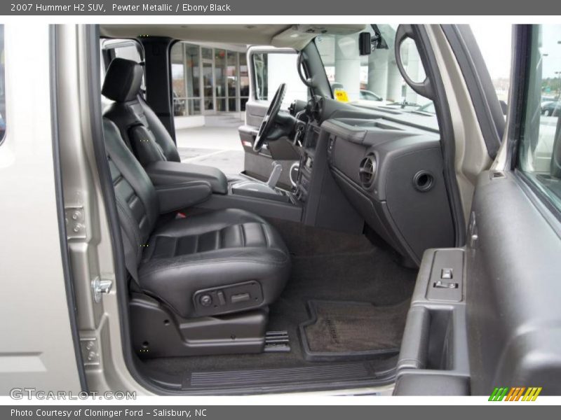 Pewter Metallic / Ebony Black 2007 Hummer H2 SUV