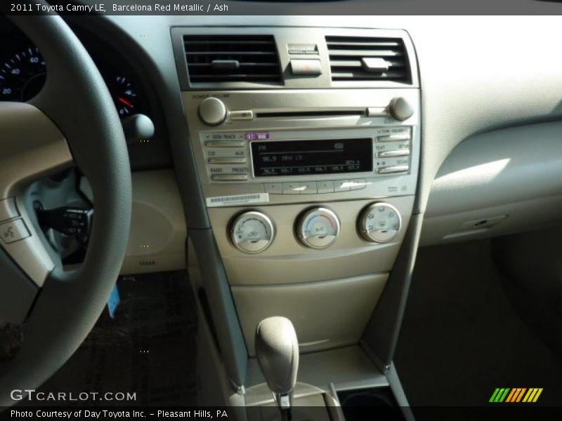 Barcelona Red Metallic / Ash 2011 Toyota Camry LE