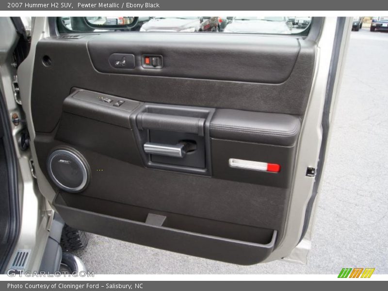 Pewter Metallic / Ebony Black 2007 Hummer H2 SUV
