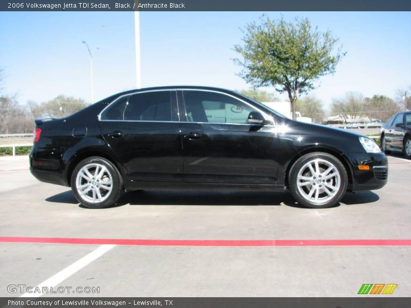 Black / Anthracite Black 2006 Volkswagen Jetta TDI Sedan